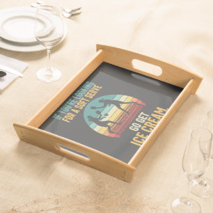 Pickleball for Men Women Serving Tray