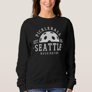 Pickleball For Pickleball Players In Seattle White Sweatshirt