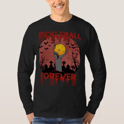 Pickleball Forever for Halloween T_Shirt