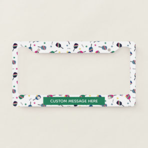 Pickleball Fun Dink Custom License Plate Frame