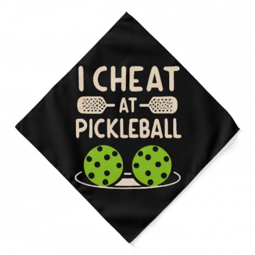 Pickleball Funny Bandana