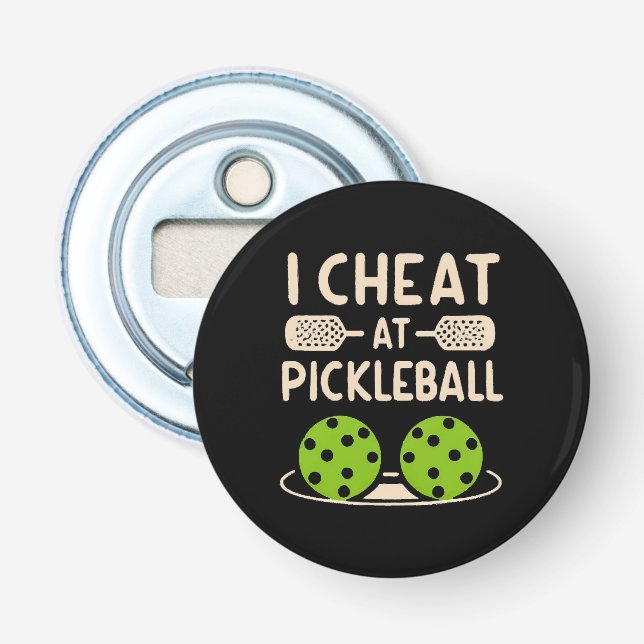 Pickleball Funny Bottle Opener (Front)