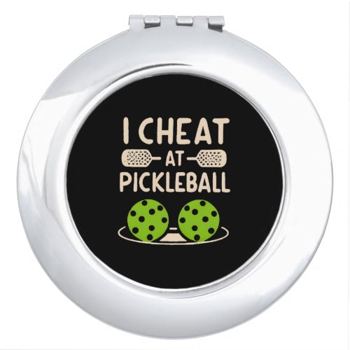 Pickleball Funny Compact Mirror