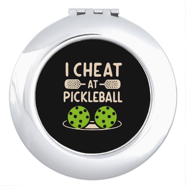 Pickleball Funny Compact Mirror (Front)