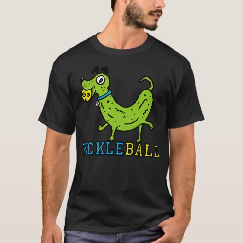 Pickleball funny Dog 4 T_Shirt