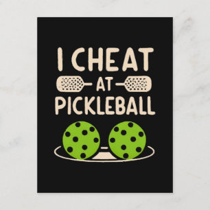 Pickleball Funny Enclosure Card
