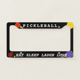 Pickleball Funny License Plate Frame