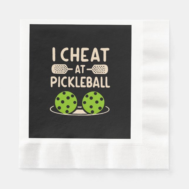 Pickleball Funny Napkins (Front)