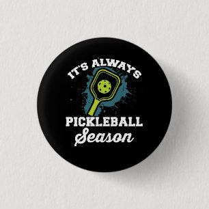 Pickleball Funny Pickleball Gifts Button