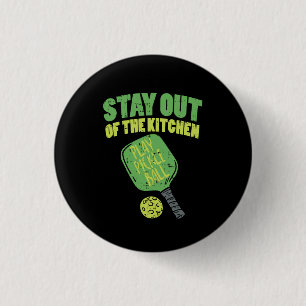 Pickleball Funny Pickleball Gifts Button