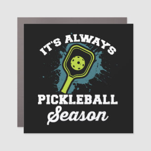 Pickleball Funny Pickleball Gifts Car Magnet
