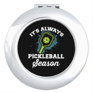 Pickleball Funny Pickleball Gifts Compact Mirror