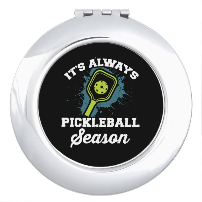 Pickleball Funny Pickleball Gifts Compact Mirror (Front)
