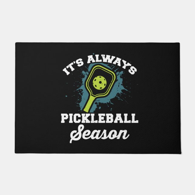 Pickleball Funny Pickleball Gifts Doormat (Front)