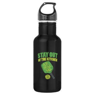 Pickleball Funny Pickleball Gifts Stainless Steel Water Bottle