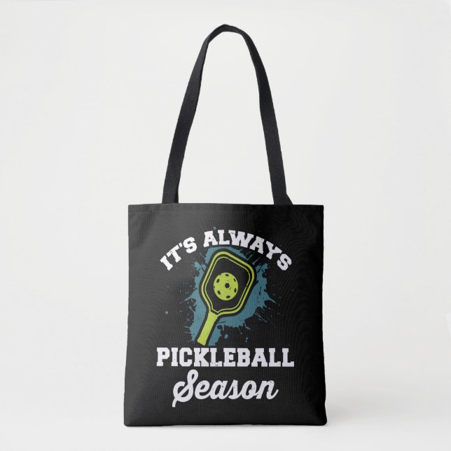 Pickleball Funny Pickleball Gifts Tote Bag (Front)
