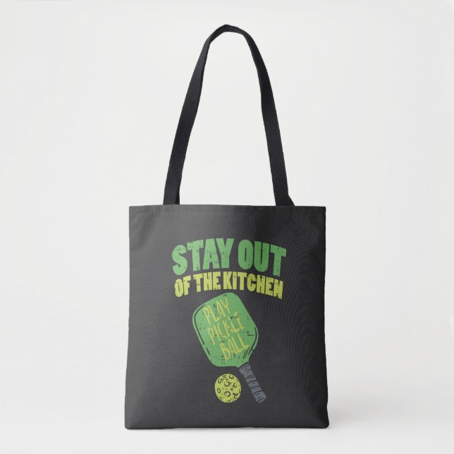 Pickleball Funny Pickleball Gifts Tote Bag (Front)