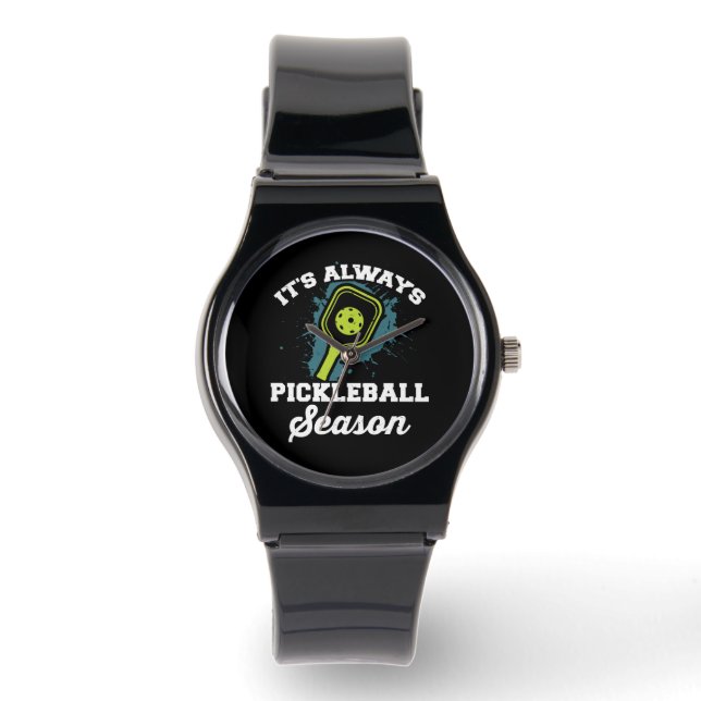 Pickleball Funny Pickleball Gifts Watch (Front)