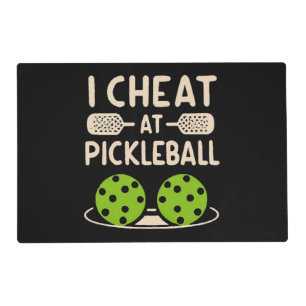 Pickleball Funny Placemat