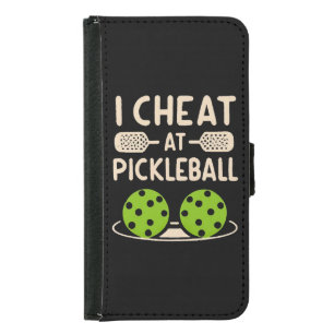 Pickleball Funny Samsung Galaxy S5 Wallet Case