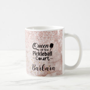 PIckleball Gal Queen of the Court Coffee Mug