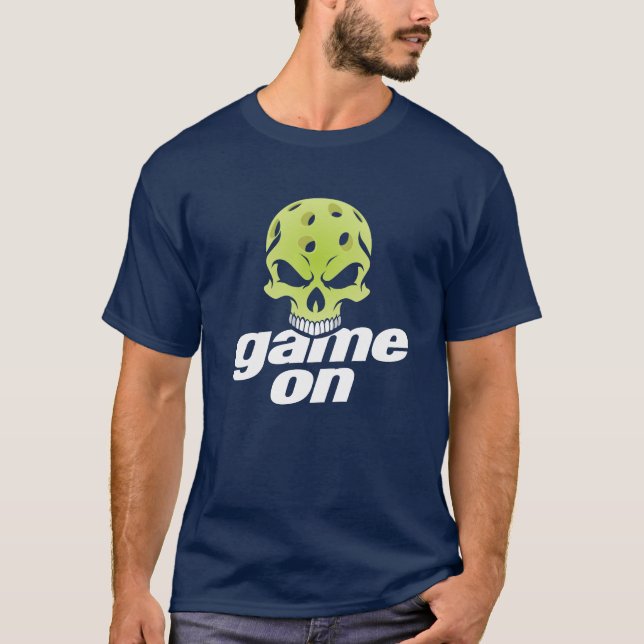 Pickleball Game On T-shirt (Front)