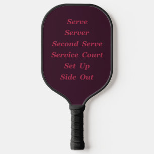 Pickleball Game Phrases Sayings And Words Paddle