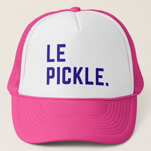 Pickleball Gift for Pickle ball Player  Trucker Hat