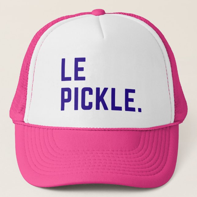 Pickleball Gift for Pickle ball Player  Trucker Hat (Front)