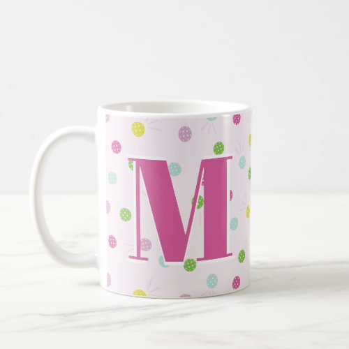 Pickleball Gift Personalized Monogram Custom Mug