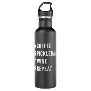 Pickleball Gift Pickleball Repeat Stainless Steel Water Bottle