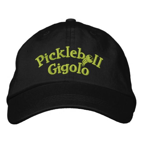 Pickleball Gigoloâ Swingrz Swag Total Player2 Embroidered Baseball Cap
