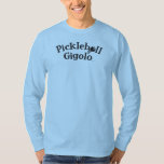 Pickleball Gigolo™ Swingrz Swag Total Player T-shirt at Zazzle