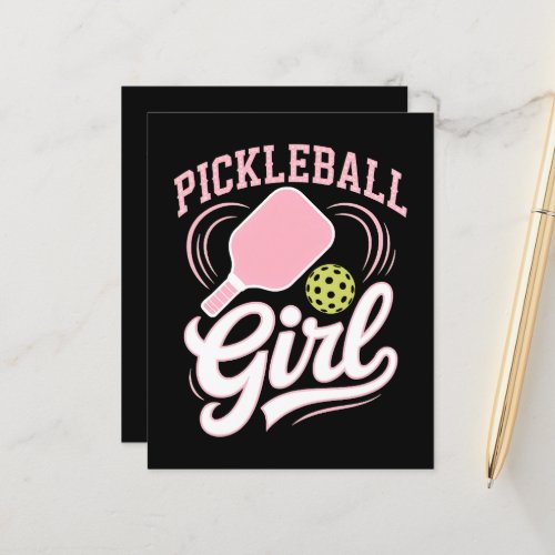 Pickleball Girl Player