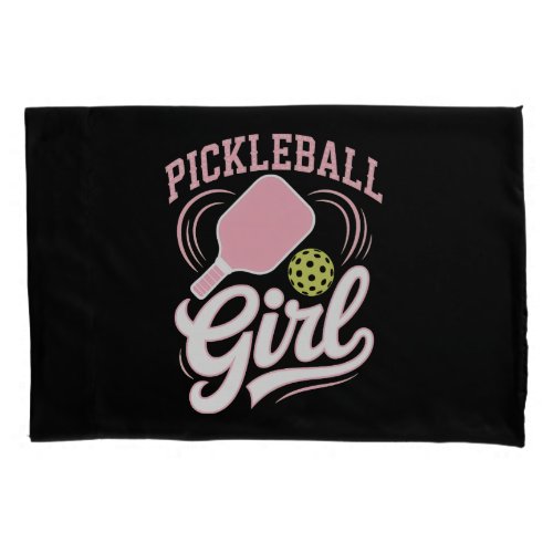 Pickleball Girl Player Pillow Case