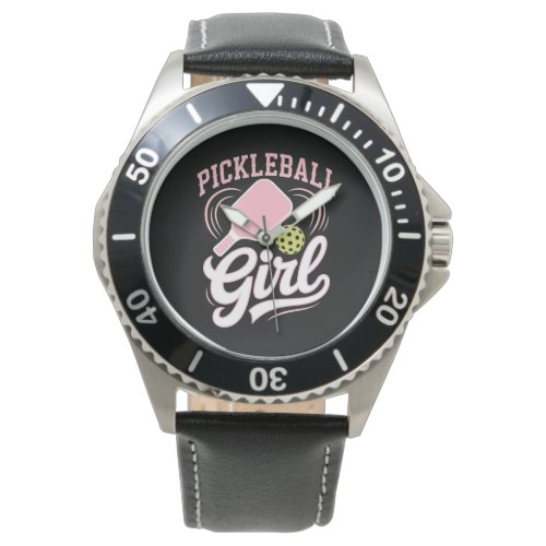 Pickleball Girl Player Watch
