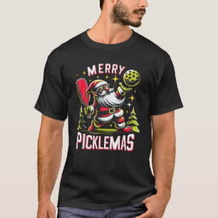 Pickleball Gnome Merry Picklemas Pickleball Christ T-Shirt