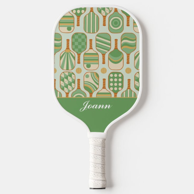 Pickleball Green Paddle (Front)
