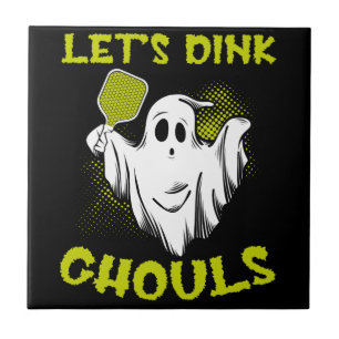 Pickleball Halloween Costume Pickleball Lover Tric Ceramic Tile