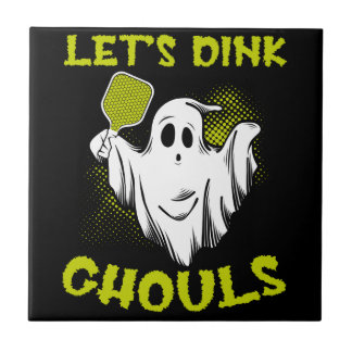 Pickleball Halloween Costume Pickleball Lover Tric Ceramic Tile