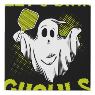 Pickleball Halloween Costume Pickleball Lover Tric Faux Canvas Print