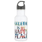Pickleball Happy Place Water Bottle