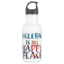 Pickleball Happy Place Water Bottle Pickleball Happy Place Water Bottle