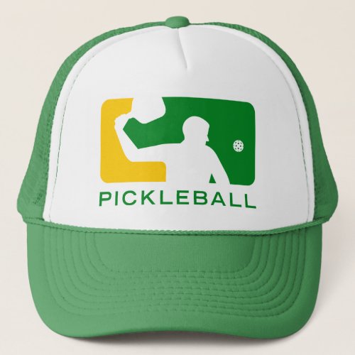 Pickleball Hat Major League GreenYellow Trucker Hat