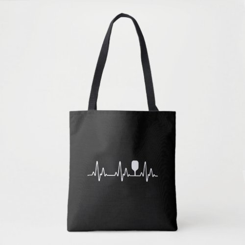 Pickleball Heartbeat 1 Tote Bag