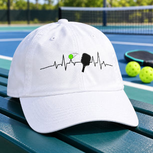 Pickleball Heartbeat Hat