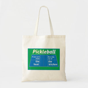 Pickleball Heat Kitchen Tote Bag
