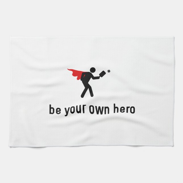 Pickleball Hero Towel (Horizontal)
