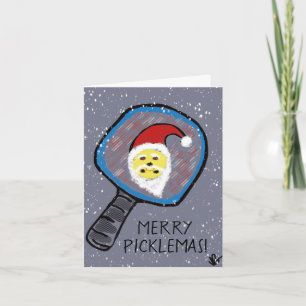 Pickleball Holiday Card