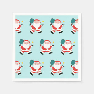 Pickleball Holiday Party Napkins